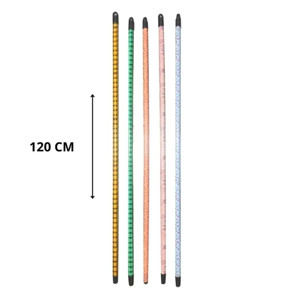 Cabo 120 Cm Decorado C/ Rosca de Madeira