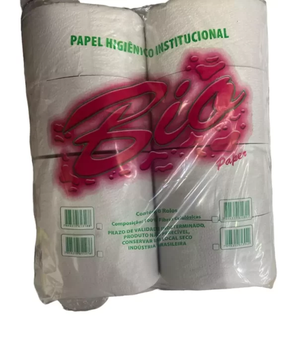 Papel Higiênico Rolão Branco C/ 8